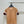 Fendi 25 Round Neck Knit Short-Sleeved Shirt Brown Tencel