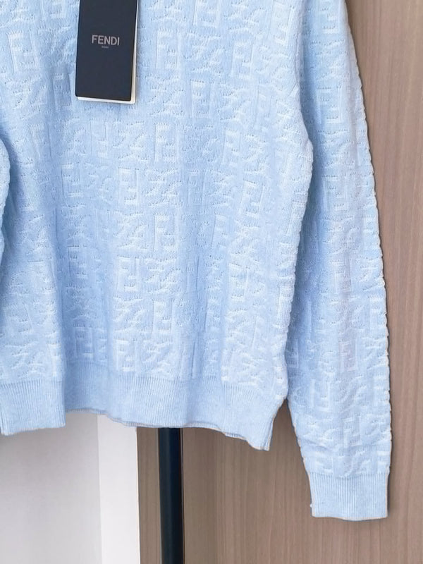 Fendi 25SS Monogram Long Sleeves Sweater