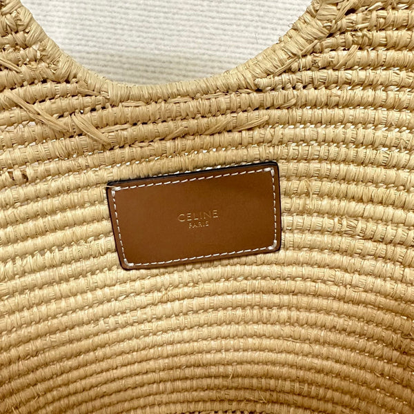 Celin Raffia Woven Basket Bag 129978