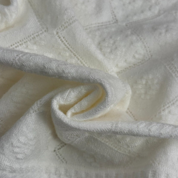 CC Diamond Logo Embellished Off-the-Shoulder Knit Camisole