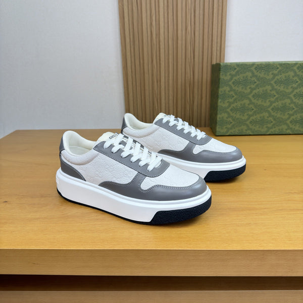 GG SNEAKER WHITE GREY NAPPA LEATHER 194551