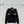 CD Feather-embellished Hooded Knit Long-sleeved Cardigan with Back Lettering