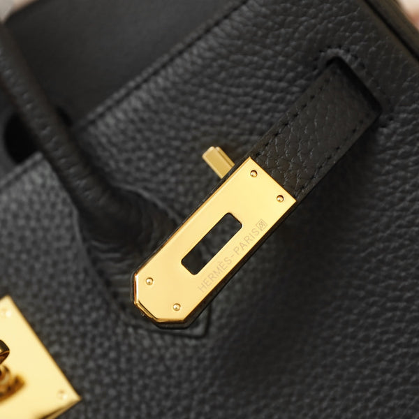 HM BIRKIN BAG 35 BLACK TOGO GOLD HARDWARE