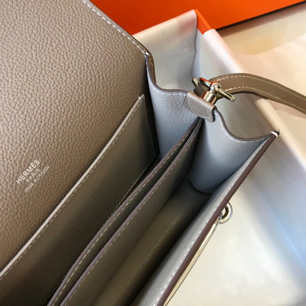 HM SAC ROULIS 18 CEDAR TOGO LEATHER