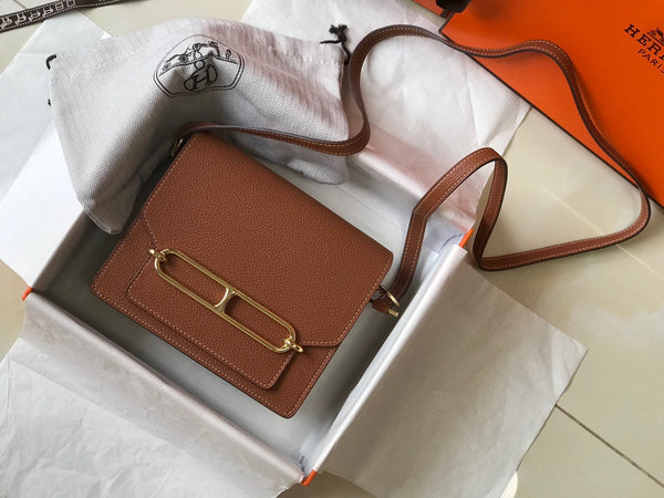 HM SAC ROULIS 19 CIDER TOGO LEATHER