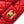 MINI SQUARE CLASSIC FLAP BAG 17CM RED LAMBSKIN GOLD HARDWARE