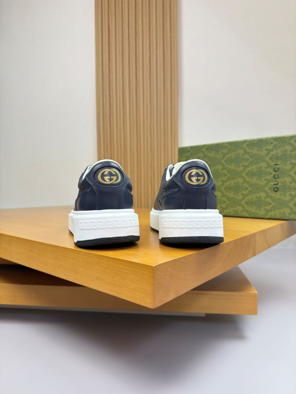 GG SNEAKER BLUE NAPPA LEATHER 194570