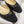 CC Slingback Flat Beige Lambskin Black Grosgrain Lambskin