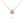 PERLEE PEDANT PINK GOLD NECKLACE