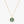 LUCKY MOVE 3 DIAMOND MALACHITE GOLD DIAMOND NECKLACE