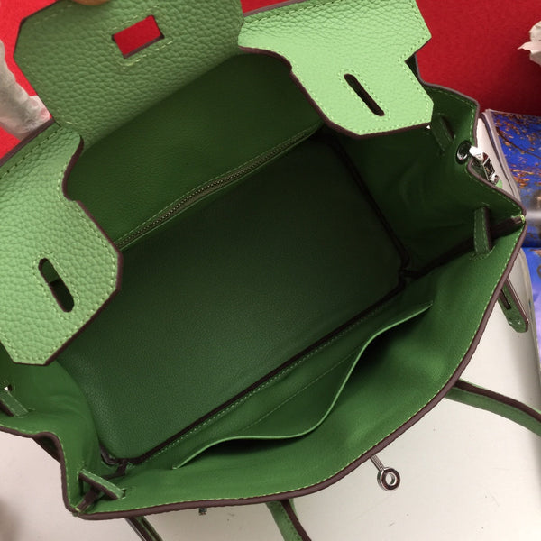 HM BIRKIN 30 CM BAG FERN CALFSKIN SILVER HARDWARE