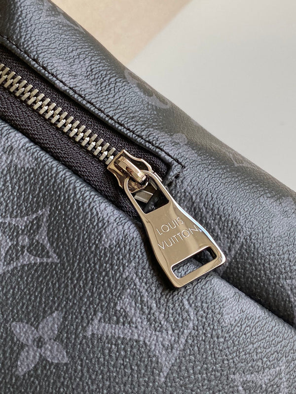 ZAINO 40 IN TELA MONOGRAM ECLIPSE GUN METAL