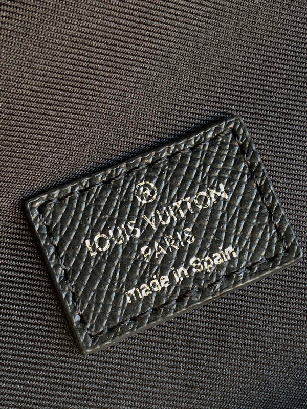 ZAINO DISCOVERY 40 IN TELA MONOGRAMMA NERA