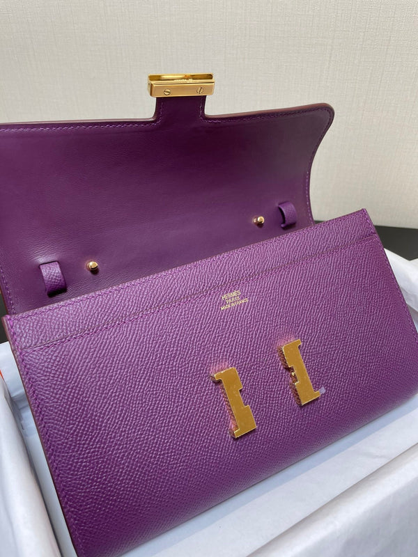 CONSTANCE TO GO 20.5 VIOLA EPSOM GOLD HARDWARE