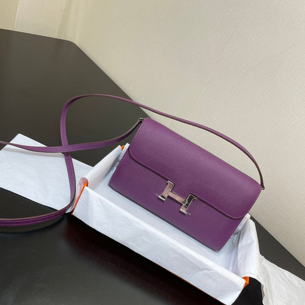 CONSTANCE TO GO 20.5 VIOLA EPSOM ARGENTO HARDWARE