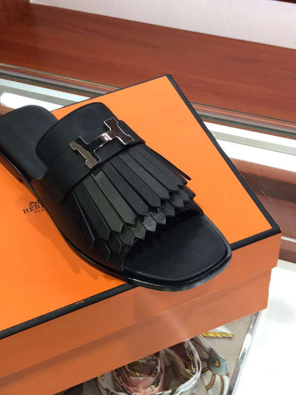 SANDALO ROYAL IN PELLE DI AGNELLO NERA