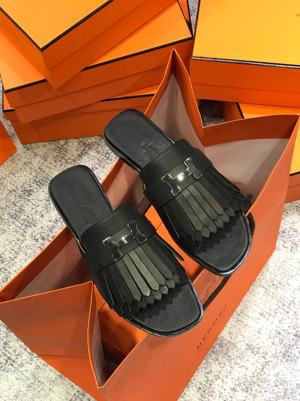 SANDALO ROYAL IN PELLE DI AGNELLO NERA