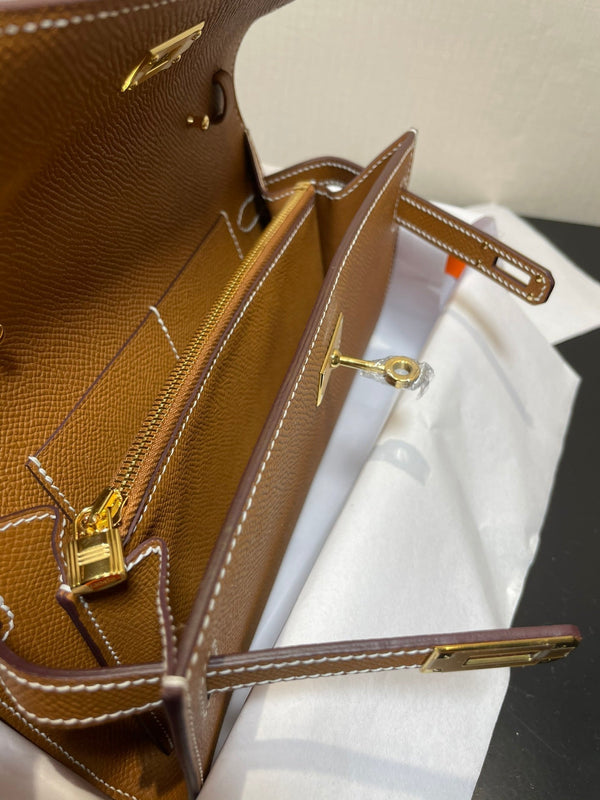 kelly woc 20.5 gold epsom gold hardware