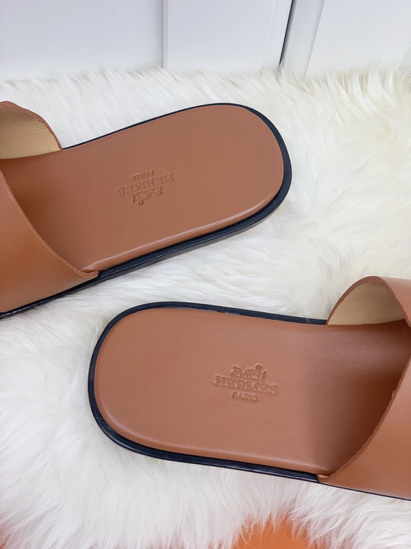 HM IZMIR SANDAL GOLD CALFSKIN