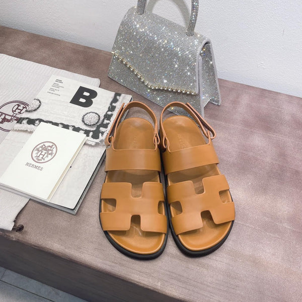 HM GENIUS SANDAL COPPER CALFSKIN