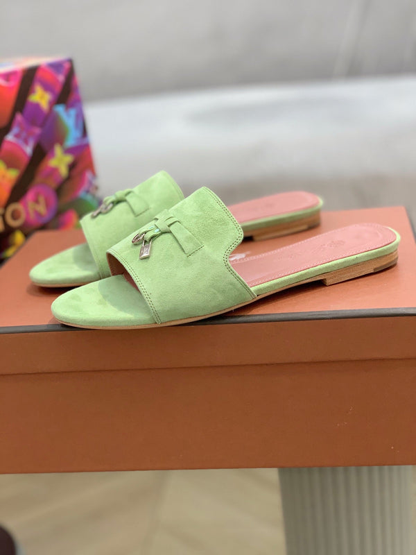 LP SUMMER CHARMS SANDALS MINT SUEDE