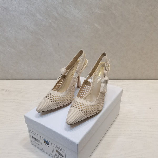 CD 25 J'Adior Slingback Heel Mesh and Leather 237890