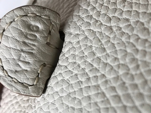 Mini Evelyne 18cm White Togo Ghw