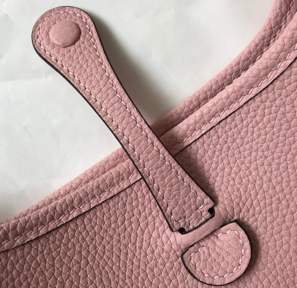 Mini Evelyne 18 cm Rosa Togo Ghw