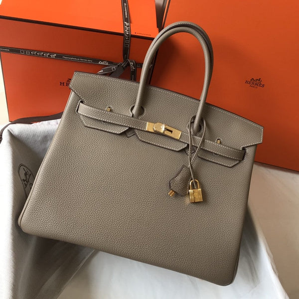 HM BIRKIN 35CM BROWN TOGO LEATHER GOLD HARDWARE