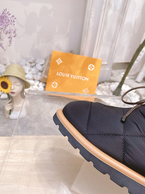 STIVALETTI PILLOW COMFORT IN NYLON NERO