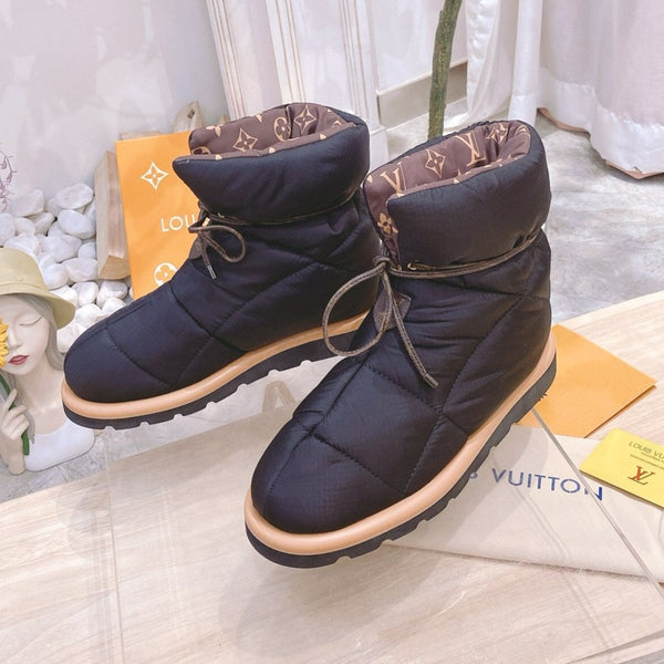 STIVALETTI PILLOW COMFORT IN NYLON NERO