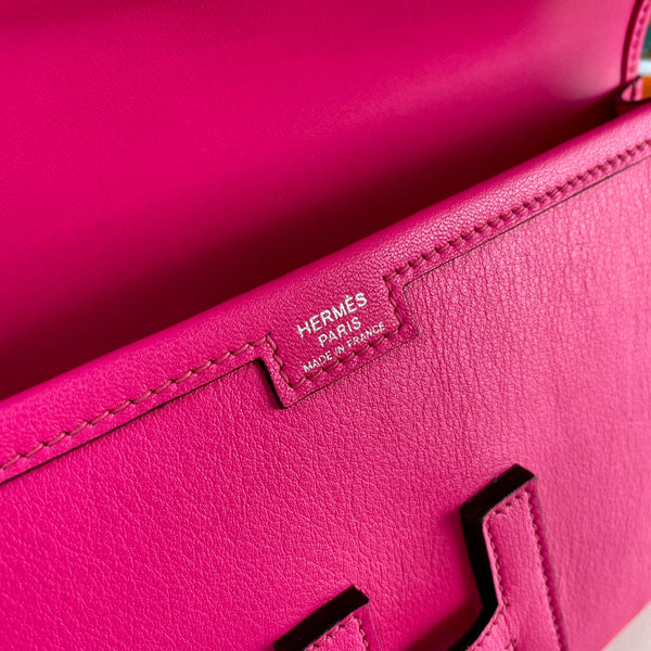 HM Jige 29 Raspberry Swift Calfskin 229030