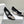 Manolo Snowflake Buckle Pumps Black Cowhide 204508