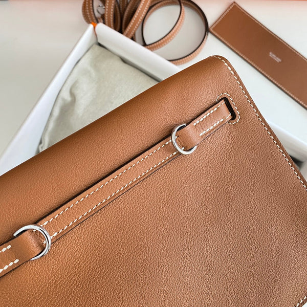 Kelly Danse II 22cm Tan Evercolor Leather Shw