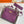 Kelly Danse II 22cm Purple Evercolor Leather Ghw