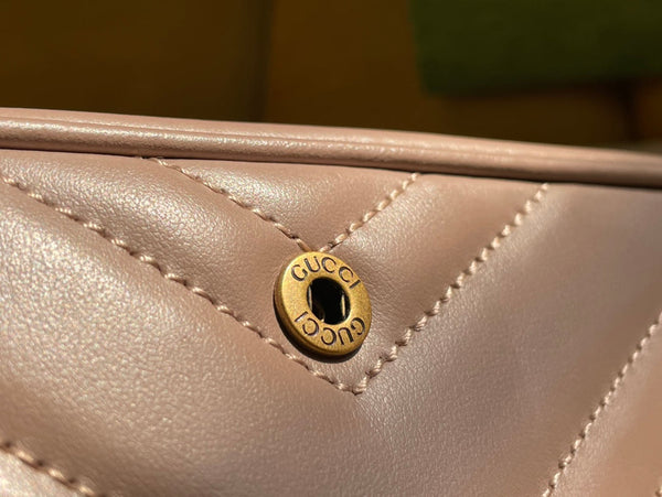 BORSA GG MARMONT MINI 16 IN PELLE DI VITELLO BEIGE