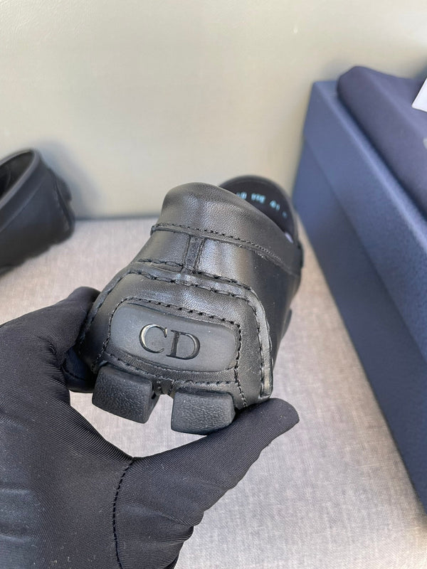 CD ODÉON LOAFER BLACK CALFSKIN