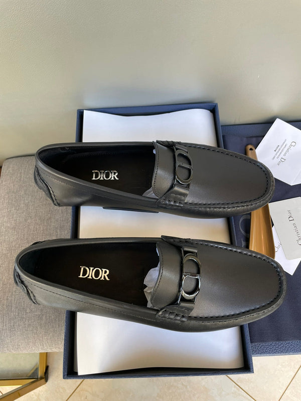 CD ODÉON LOAFER BLACK CALFSKIN