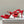 Manolo Mules Crystal Red Silk Satin 219379