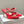 Manolo Mules Crystal Red Silk Satin 219379