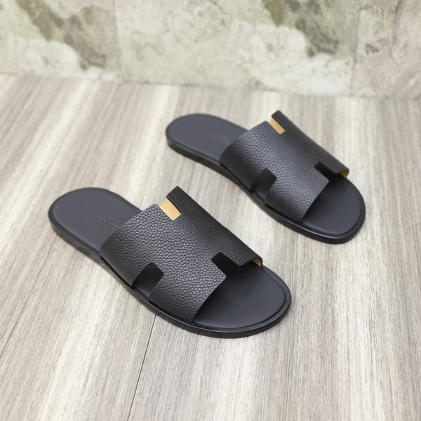 HM IZMIR SANDAL BLACK LAMBSKIN