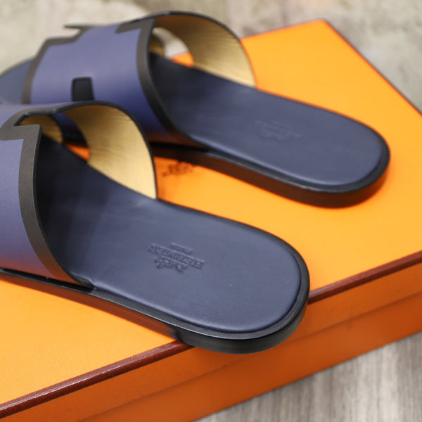 HM IZMIR SANDAL PATRICIK 'S BLUE CALFSKIN