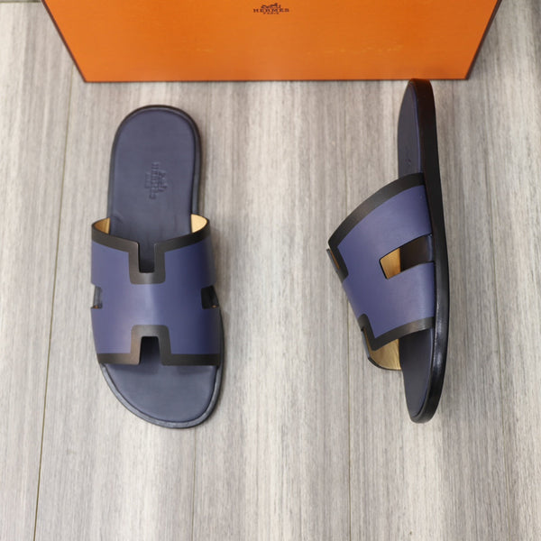 HM IZMIR SANDAL PATRICIK 'S BLUE CALFSKIN