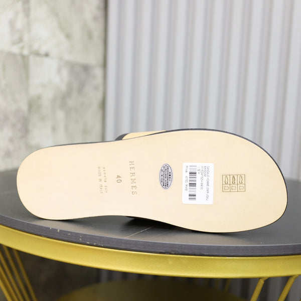 SANDALO HM IZMIR IN PELLE DI VITELLO MANDARINO E PESCA