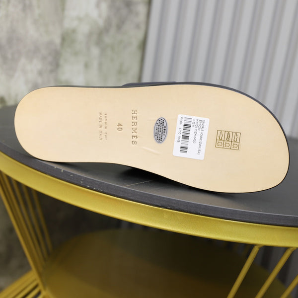 SANDALO HM IZMIR IN PELLE DI VITELLO COLOR DENIM