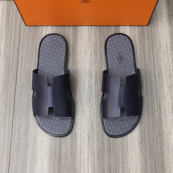 SANDALO HM IZMIR IN PELLE DI VITELLO COLOR DENIM