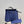 Herbag 31 Toile Blue Canvas Black Cowhide Leather