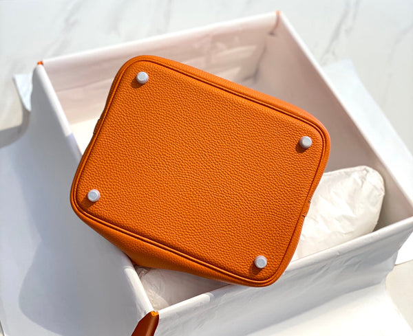 picotin lock 22 arancione togo shw