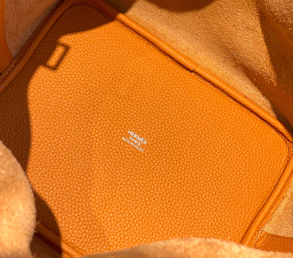 picotin lock 22 arancione togo shw