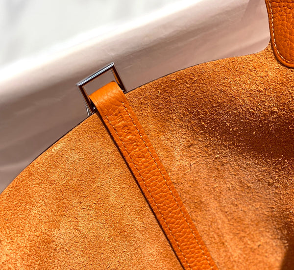 picotin lock 22 arancione togo shw